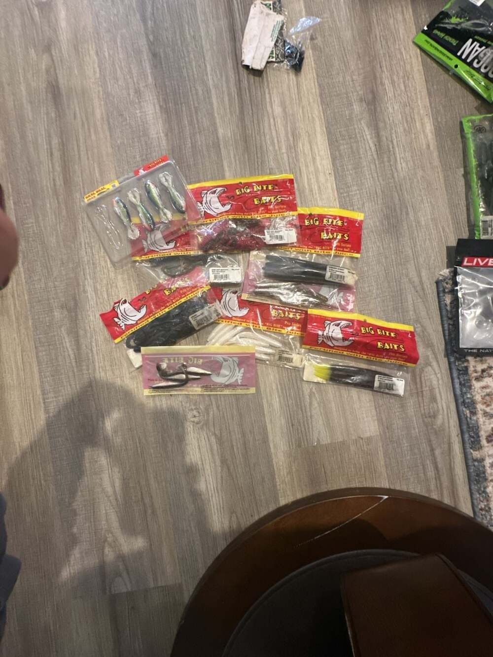 Bundle! Big Bite Baits Fishing Lures Bundle of Soft Plastics